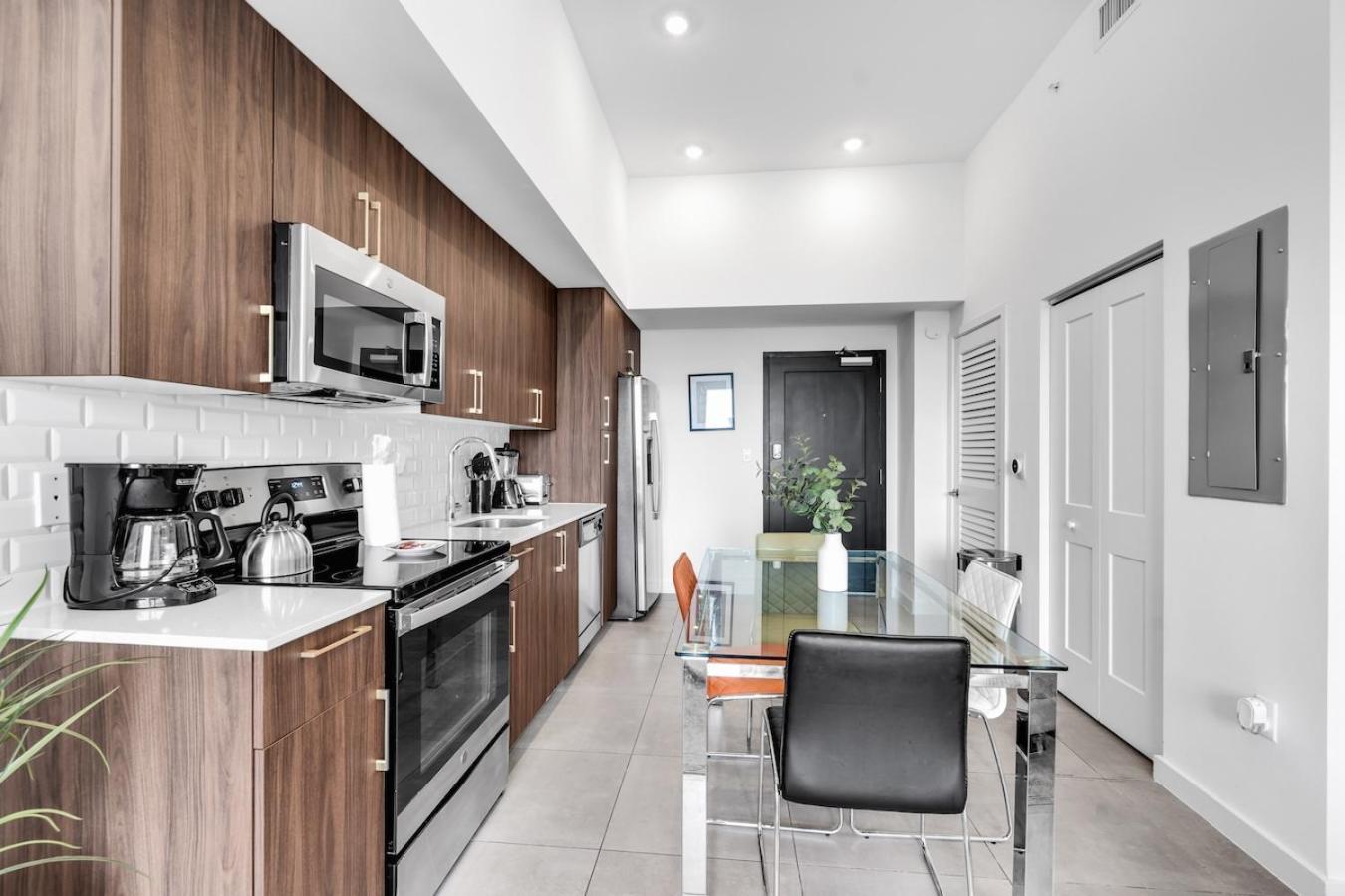 Urban Escape 3 Bed Unit Near Brickell And Wynwood Appartement Miami Buitenkant foto