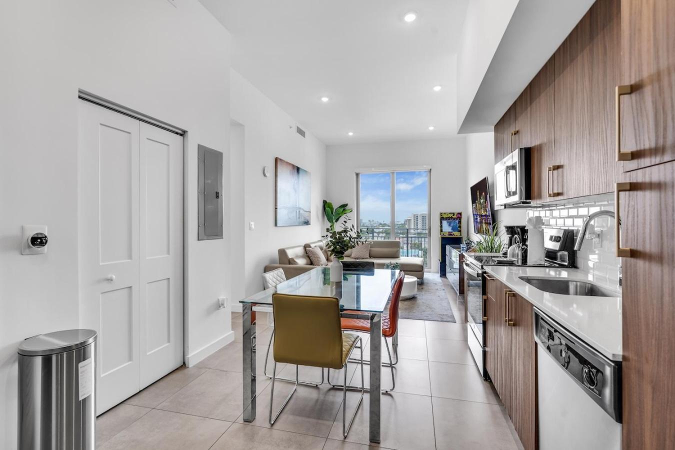 Urban Escape 3 Bed Unit Near Brickell And Wynwood Appartement Miami Buitenkant foto